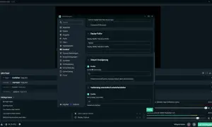Streamlabs OBS: Stream-Verzögerung einstellen. Die Dauer des Streams kann hier auf 10 Sekunden gesetzt werden.